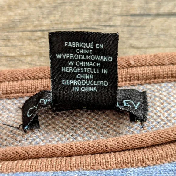 Cynthia Rowley Plaid Checkered Print Pullover Sweater Women's Size Small - Picture 5 of 9